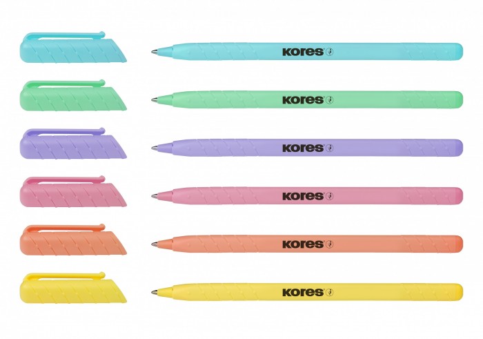 Kores - K0R-M, Stylos à Bille aux Couleurs Paste…