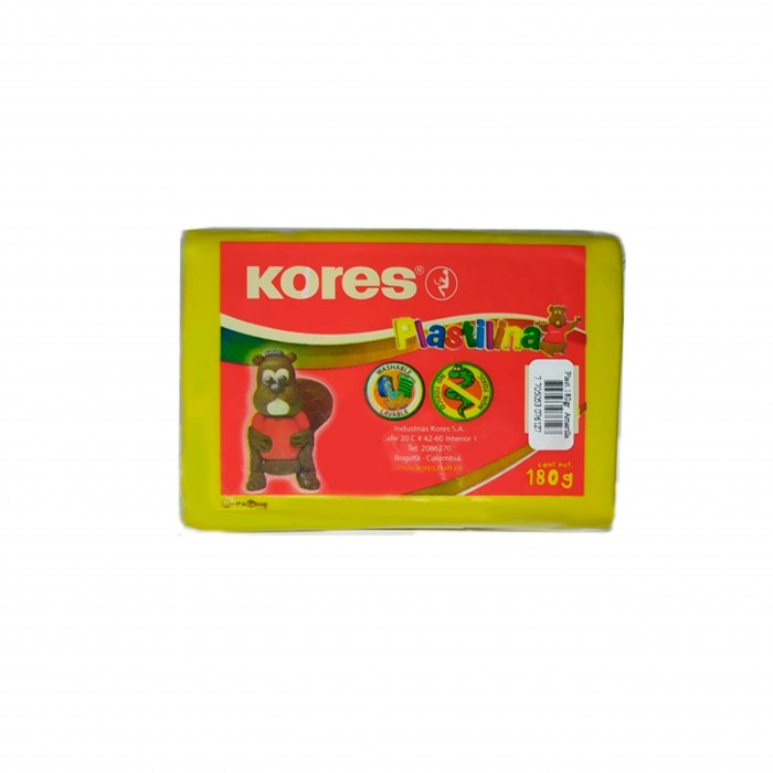  Kores Plastilina Modeling Clay