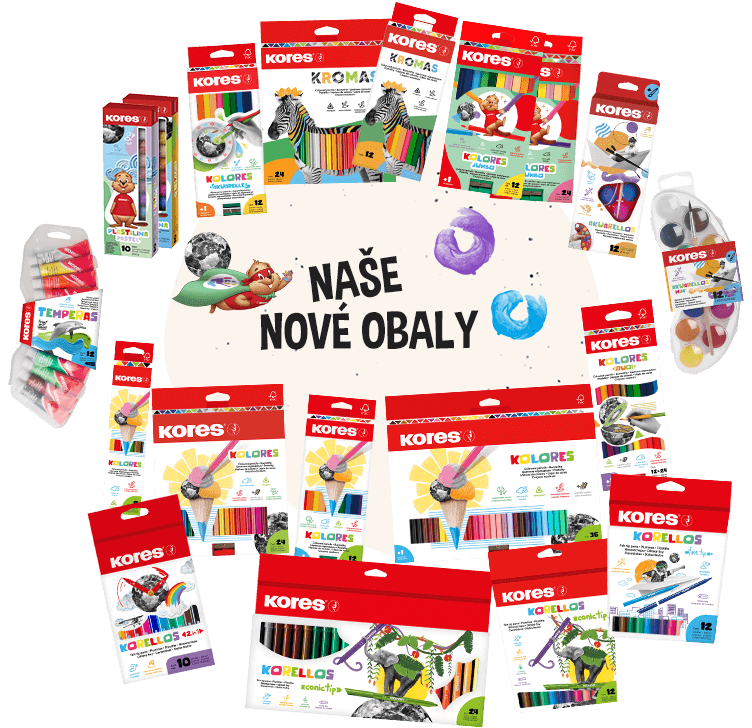 Naše nové obaly