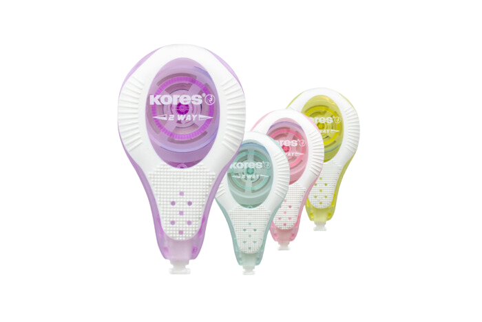 Korekční strojek 2WAY Pastel