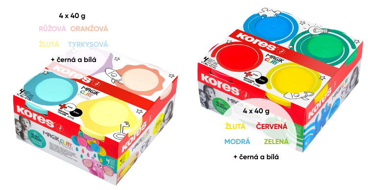 Modelovací hmota Magik Clay