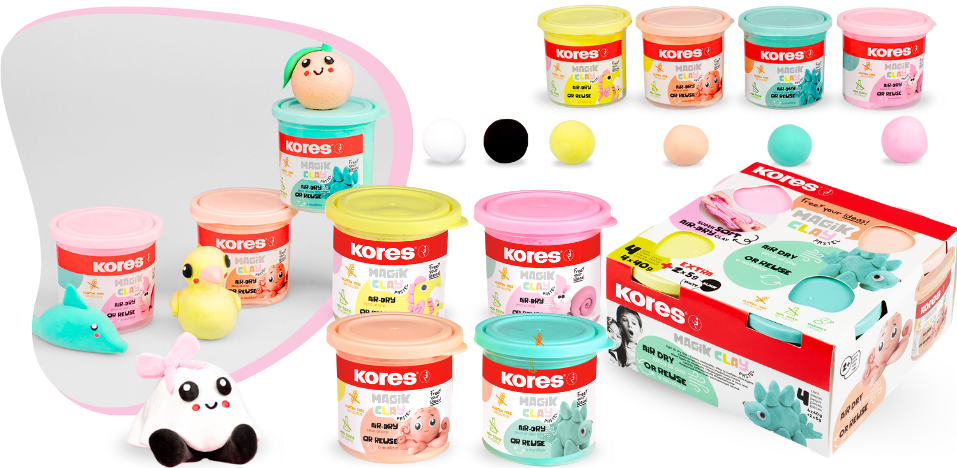 Kores Magik Clay Pastel