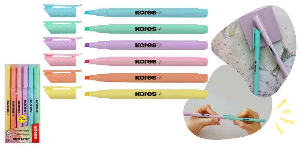 Kores HighLiner Pastel