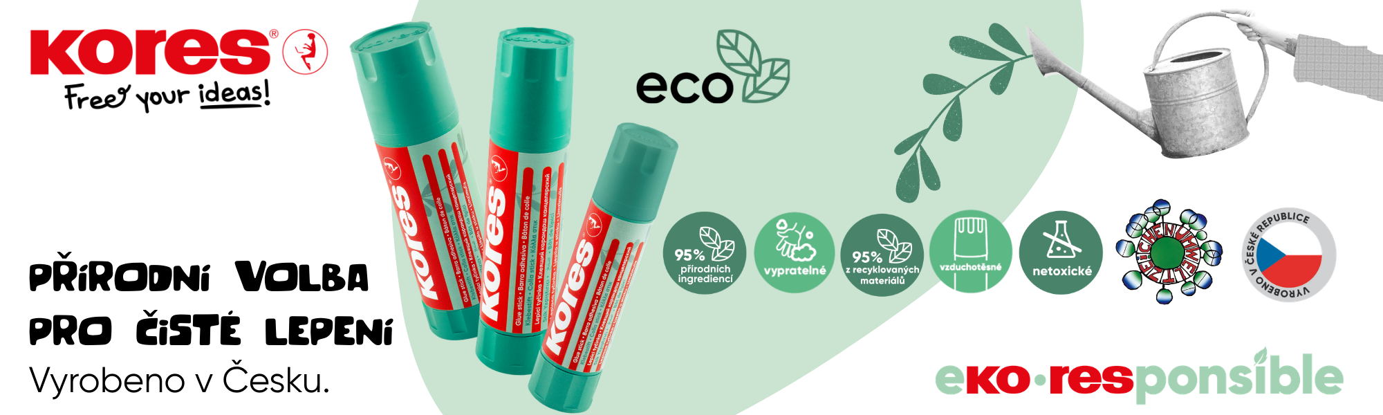 Kores Eco lepicí tyčinka