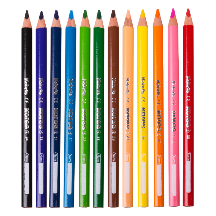 Correlación Sabor lavabo kores.com: Kolores Jumbo Coloured Pencils