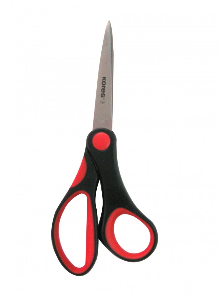  Kores Soft Grip Office Scissors