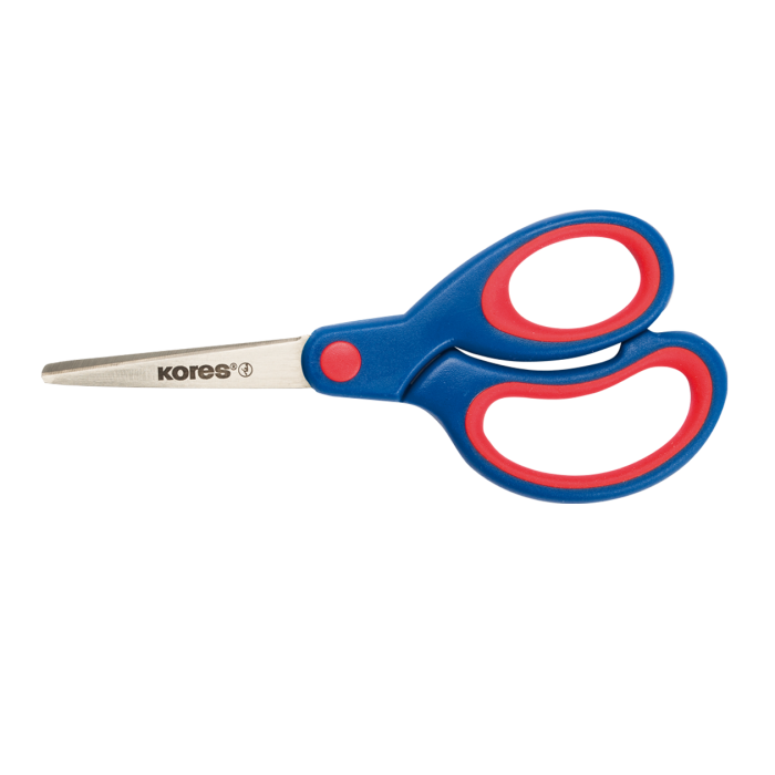  Kores School Scissors Soft Grip 140mm