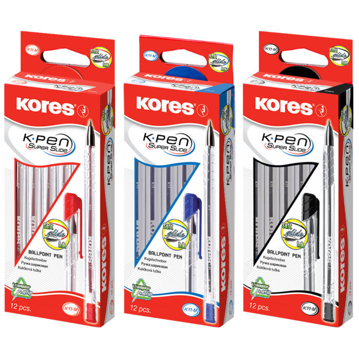 Lot De 10 Stylos K-Pen K1 - Kores pas cher